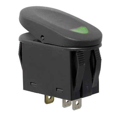 Rugged Ridge 2-POSITION ROCKER SWITCH, GREEN 17235.04